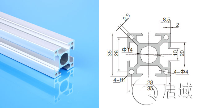 歐標3535鋁型材 歐標3535鋁型材