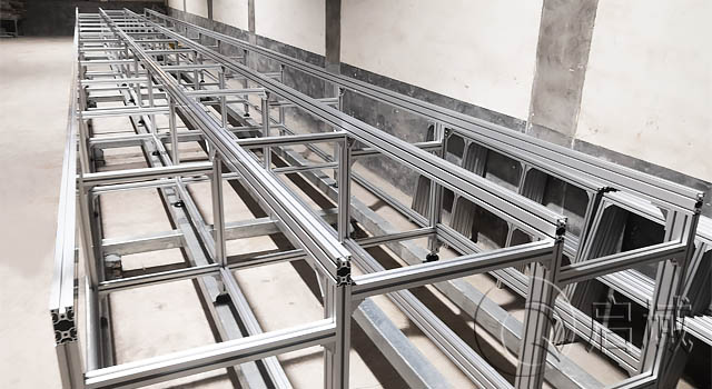 大型鋁材設備框架/流水線框架 大型鋁材設備框架/流水線框架