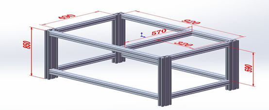 鋁合金型材框架 鋁合金型材框架