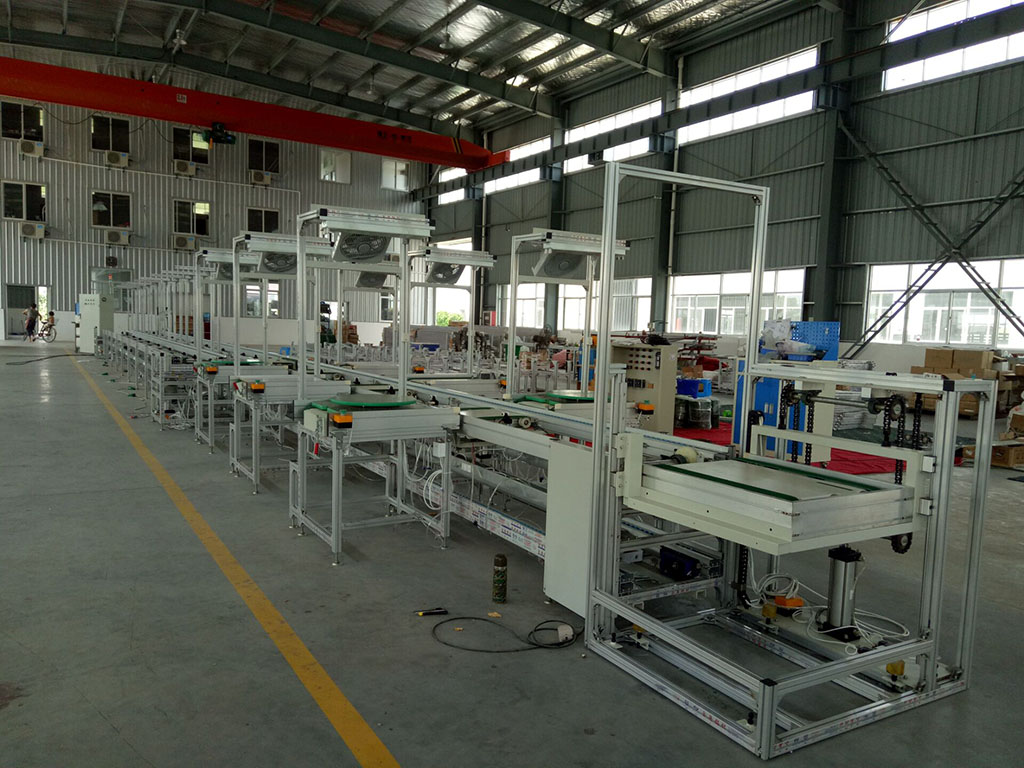 工業鋁型材組裝線