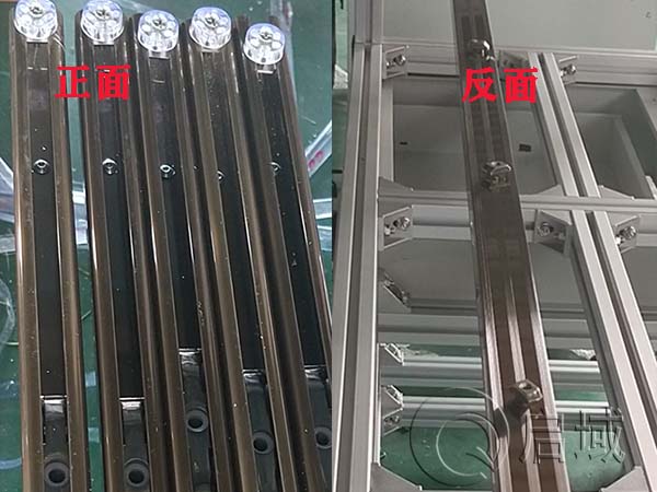 鋁型材工作臺上安裝導(dǎo)軌槽2