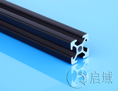 鋁型材 QY-6-2020黑色 鋁型材 QY-6-2020黑色