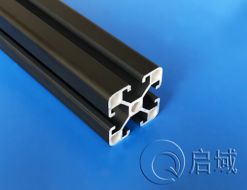 鋁型材 QY-8-4040B黑色 鋁型材 QY-8-4040B黑色